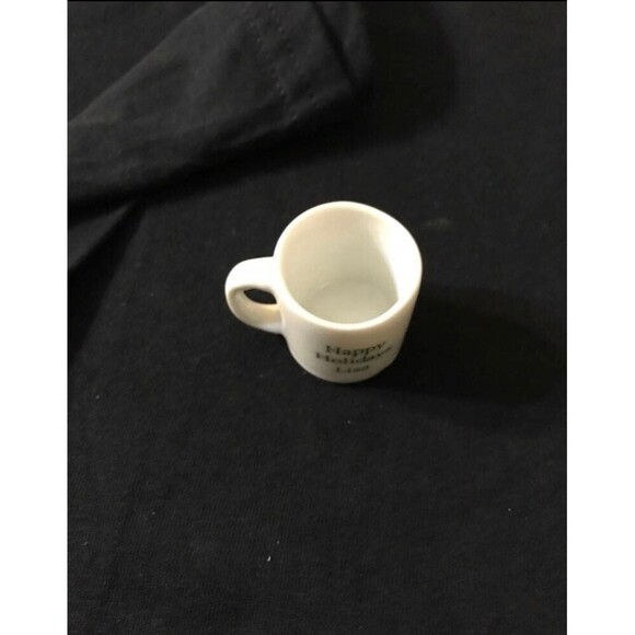 Personalized Holiday Miniature Mug Lisa - Picture 4 of 4